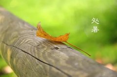 今日12時9分，迎來處暑節(jié)氣